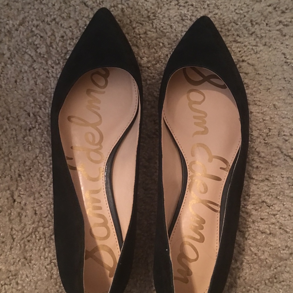Black Sam Edelman flats